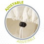 AKTIVE Funda Protectora para Parasol 30x3
