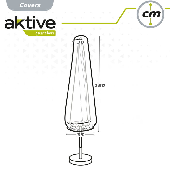 AKTIVE Funda Protectora para Parasol 30x3