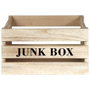 Home Deco Factory Juego de 3 Cajas de Madera Junk Box