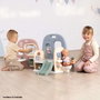 Smoby Guardería Baby Care con 5 áreas de juego y 27 accesorios