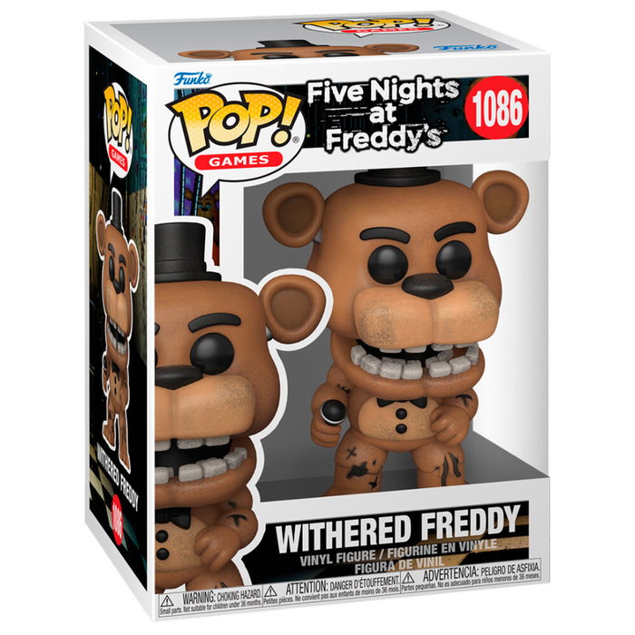 FUNKO Figura POP Five Nights at Freddy's Withered Freddy FUNKO Figura POP Five Nights at Freddy's Withered Freddy