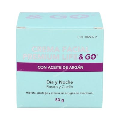 PHARMA & GO Crema Premium Facial Dia-Noche 50Ml. Hidrata, Nutre y Protege, Atenúa Arrugas y Líneas de Expresión, Mejora Firmeza PHARMA & GO Crema Premium Facial Dia-Noche 50Ml. Hidrata, Nutre y Protege, Atenúa Arrugas y Líneas de Expresión, Mejora Firmeza