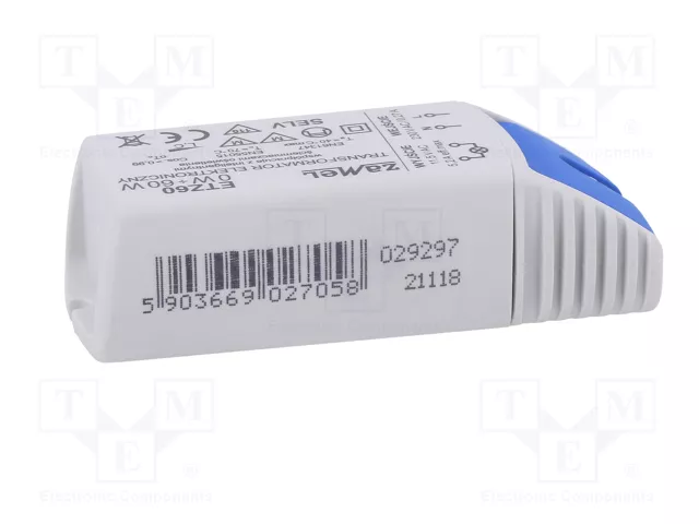 ZAMEL Transformador Electrónico 60VA 230V 11,5V