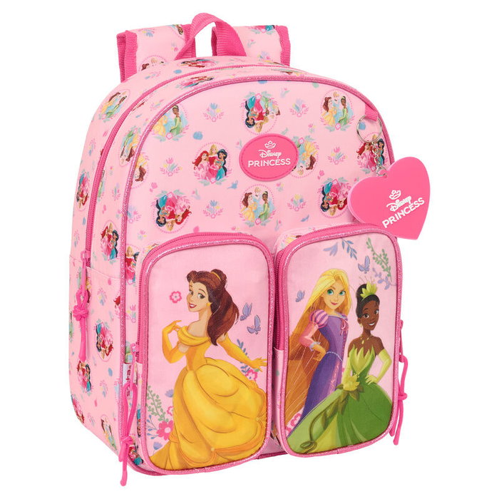 Safta Mochila Safta Junior Princesas Disney adaptable a carro