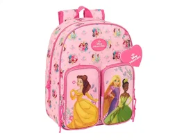 Safta Mochila Safta Junior Princesas Disney adaptable a carro