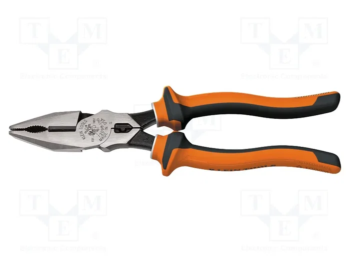 Klein Tools Alicates universales con aislamiento, 221 mm Klein Tools Alicates universales con aislamiento, 221 mm
