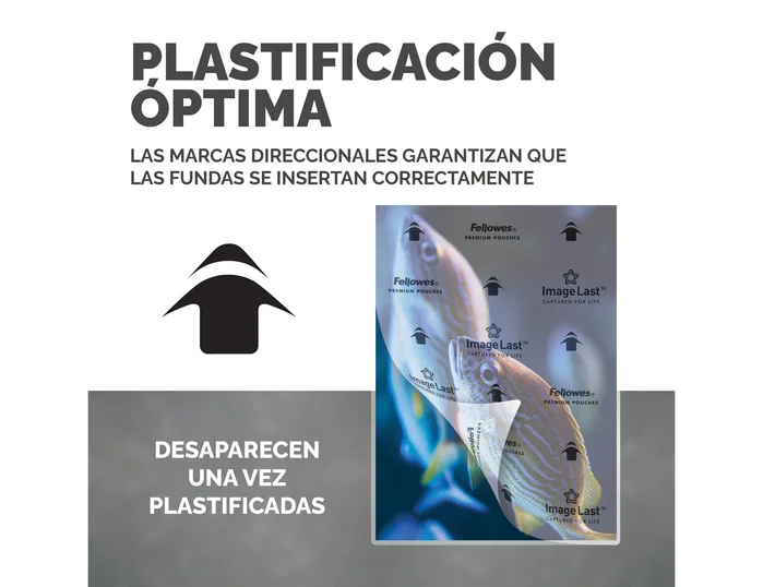 Fellowes ImageLast Fundas de Plastificar A4 125 Micras Brillo