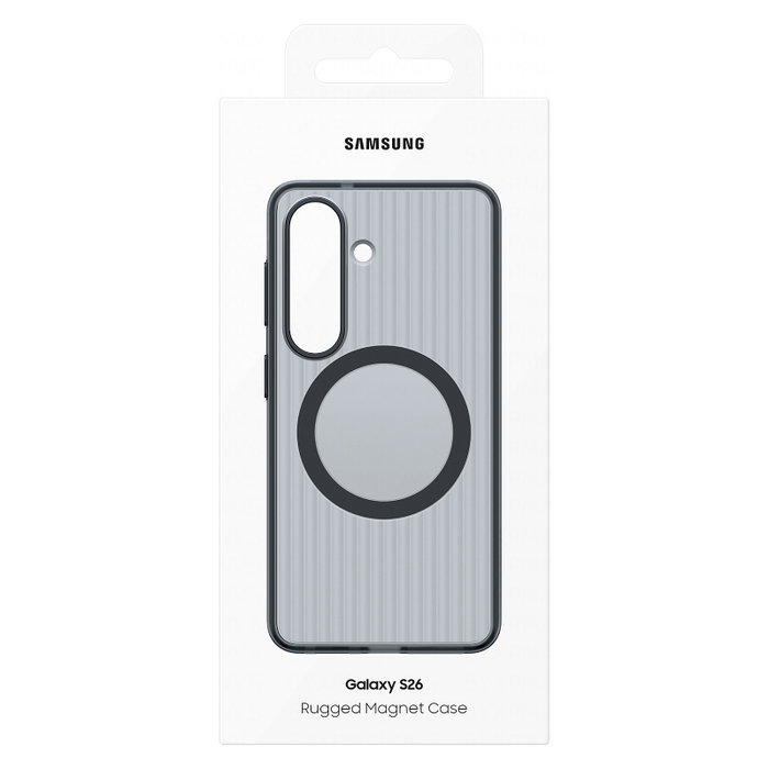 SAMSUNG Samsung Rugged Magnet Case Galaxy S26, Negro SAMSUNG Samsung Rugged Magnet Case Galaxy S26, Negro