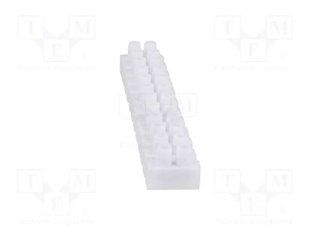 PAWBOL Bloque de bornas de alimentación 57A 400V blanco