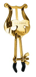 Atril Samba Dorado para Trompeta con Pinza