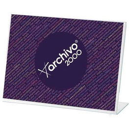 Archivo 2000 Expositor Sobremesa En Forma De L DIN A4 Horizontal 65x300x215 mm