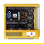 Thermaltake AC-080-OOMNAN-A1 Panel LCD Kit 6 Pulgadas para Chasis View 600 TG Full Torre, Color Amarillo Butter Caramel