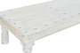 DKD Home Decor Mesa Centro India top23 Blanco 150 x 76 x 48 cm