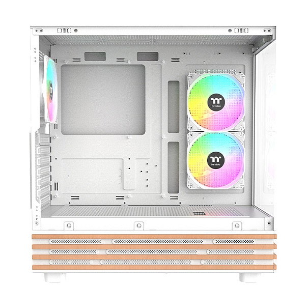Thermaltake View 270 Plus WS ARGB Midi Tower PC Blanca Snow White, SPCC y Vidrio Templado