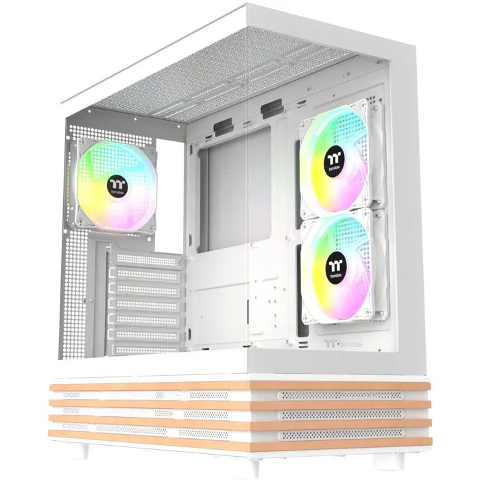 Thermaltake CA-1Y7-00M6WN-WS Gabinete para PC View 270 Plus WS ARGB Snow Torre Mediana ATX Sin Fuente Blanco Thermaltake CA-1Y7-00M6WN-WS Gabinete para PC View 270 Plus WS ARGB Snow Torre Mediana ATX Sin Fuente Blanco