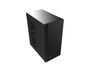 MSI PRO SHIELD M100P Caja de Ordenador Gaming Torre Midi, Negro, Micro-ATX/Mini-ITX, Hasta 275mm GPU, 4 Bahías Almacenamiento, USB 3.2, Sin Fuente
