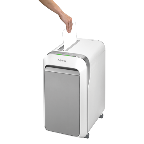 Fellowes LX221 Destructora de Papel Microcorte 5050501 Seguridad P-5 30L Blanco Fellowes LX221 Destructora de Papel Microcorte 5050501 Seguridad P-5 30L Blanco