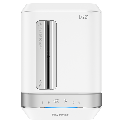 Fellowes LX221 Destructora de Papel Microcorte 5050501 Seguridad P-5 30L Blanco Fellowes LX221 Destructora de Papel Microcorte 5050501 Seguridad P-5 30L Blanco