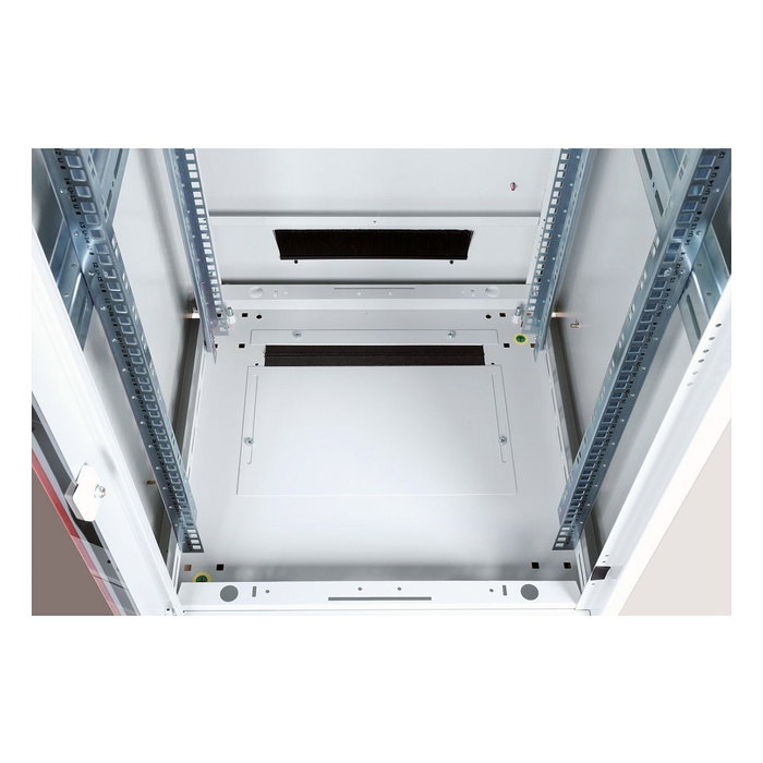 ROLINE 26.21.0052 Rack Independiente 19 Pulgadas 26U, Gris, 600 x 600 mm, Capacidad 600 kg, Acero, Puertas de Vidrio Extraíbles, Incluye Rieles y Patas Ajustables ROLINE 26.21.0052 Rack Independiente 19 Pulgadas 26U, Gris, 600 x 600 mm, Capacidad 600 kg, Acero, Puertas de Vidrio Extraíbles, Incluye Rieles y Patas Ajustables