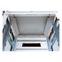 ROLINE 26.21.0052 Rack Independiente 19 Pulgadas 26U, Gris, 600 x 600 mm, Capacidad 600 kg, Acero, Puertas de Vidrio Extraíbles, Incluye Rieles y Patas Ajustables