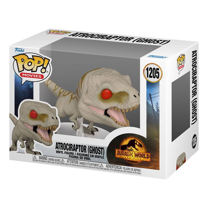 Funko Pop Jurassic World Atrociraptor (Ghost) de 9 cm Funko Pop Jurassic World Atrociraptor (Ghost) de 9 cm