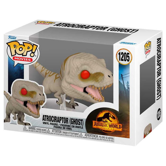 Funko Pop Jurassic World Atrociraptor (Ghost) de 9 cm Funko Pop Jurassic World Atrociraptor (Ghost) de 9 cm