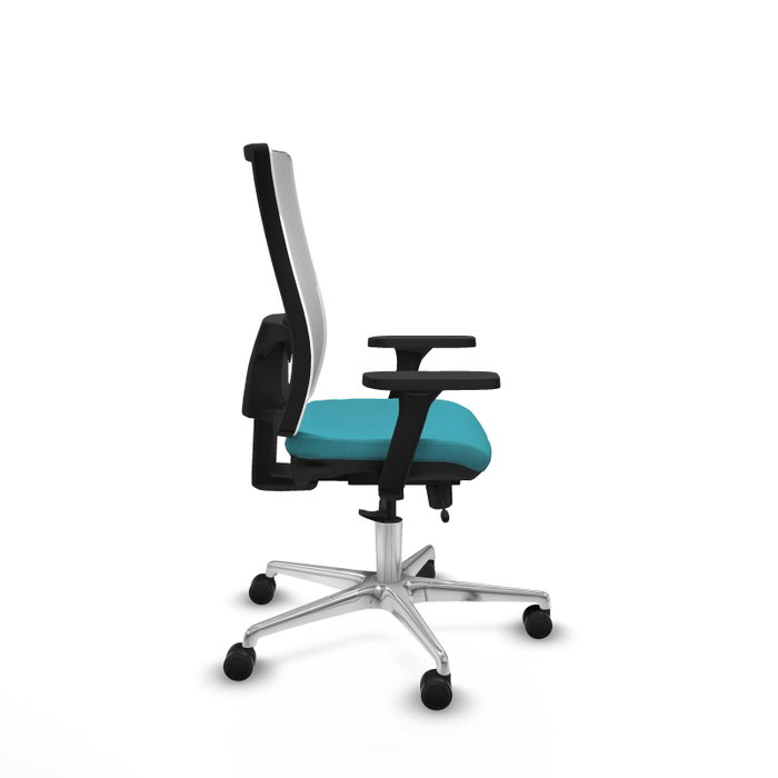 PIQUERAS Y CRESPO Silla de oficina Horna Turquesa y Blanco PIQUERAS Y CRESPO Silla de oficina Horna Turquesa y Blanco