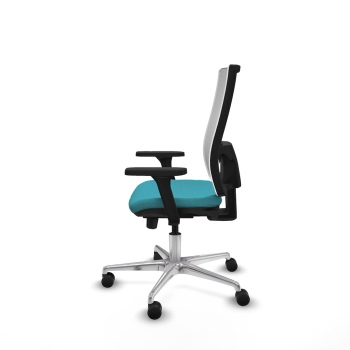 PIQUERAS Y CRESPO Silla de oficina Horna Turquesa y Blanco PIQUERAS Y CRESPO Silla de oficina Horna Turquesa y Blanco