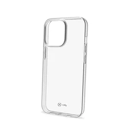 Celly GELSKIN Funda Protectora TPU Transparente para Apple iPhone 13 Pro Max (6.7") - Resistente a Golpes y Rayones