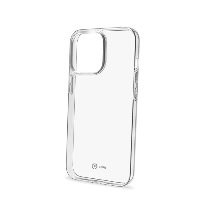 Celly Funda Gelskin Transparente para Apple iPhone 13 Pro Max (6.7 pulgadas) Celly Funda Gelskin Transparente para Apple iPhone 13 Pro Max (6.7 pulgadas)