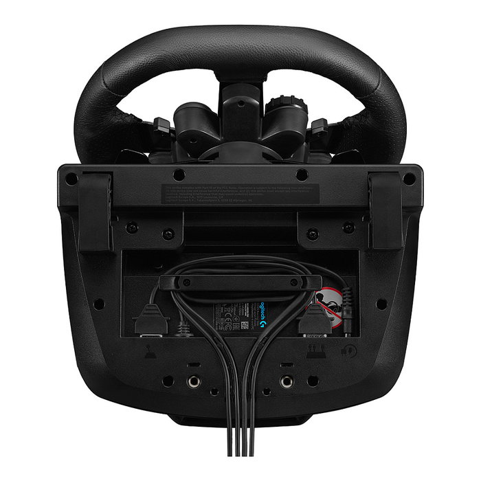 Logitech G923 Volante y Pedales con Force Feedback, PC, PS4, PS5, Cuero y Aluminio, Cableado Logitech G923 Volante y Pedales con Force Feedback, PC, PS4, PS5, Cuero y Aluminio, Cableado