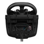 Logitech G923 Volante y Pedales con Force Feedback, PC, PS4, PS5, Cuero y Aluminio, Cableado