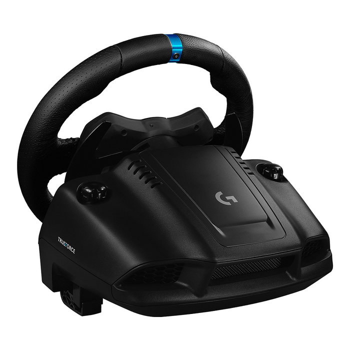 Logitech G923 Volante y Pedales con Force Feedback, PC, PS4, PS5, Cuero y Aluminio, Cableado Logitech G923 Volante y Pedales con Force Feedback, PC, PS4, PS5, Cuero y Aluminio, Cableado