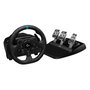Logitech G923 Volante y Pedales con Force Feedback, PC, PS4, PS5, Cuero y Aluminio, Cableado