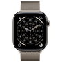 Apple Watch Series 11 GPS + Cellular - 46 mm - Titanio natural - Correa Milanese Loop S/M