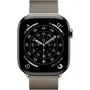 Apple Watch Series 11 GPS + Cellular 46 mm Caja de titanio natural Correa Milanese Loop natural S/M MFCY4ZRA