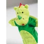 Roba - Juego de 4 marionetas de mano Hada, Unicornio, Dragón y Caballero - Verde, Azul, Turquesa - ROB4005317312170