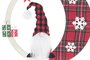 DKD Home Decor Decoracion Colgante Navidad Tradicional Natural Rojo 12 Unidades