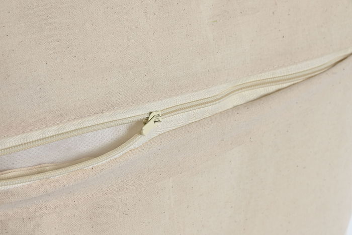 DKD Home Decor Cojín Romántico Blanco Natural 45 x 45 x 15 cm (2 Unidades)