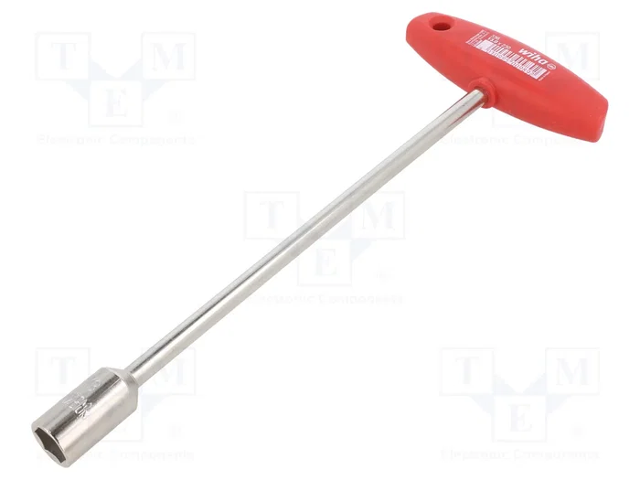 WIHA Llave de vaso HEX 13mm de acero cromo-vanádico WIHA Llave de vaso HEX 13mm de acero cromo-vanádico