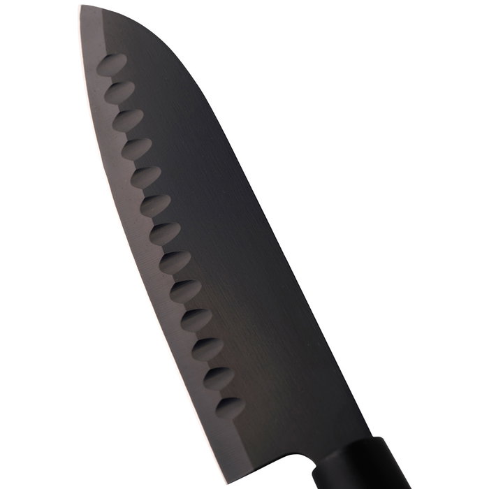 Day Juego de 4 Cuchillos de Cocina Profesionales Japoneses, Acero Inoxidable con Mango de Bambú - Juego de Cuchillos Chef, Cocina, Multiusos y Verduras