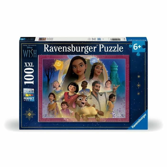 Ravensburger Puzzle XXL El Reino de los Deseos/Disney Wish de 100 piezas