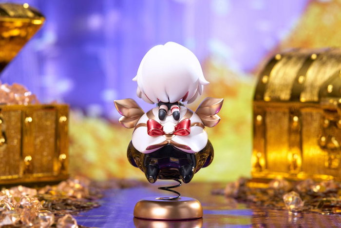 Honkai: Star Rail Estatua PVC Hu Tao Chibi Topaz & Numby Chibi Chara Yurayura Stand 10 cm