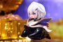 Honkai: Star Rail Estatua PVC Hu Tao Chibi Topaz & Numby Chibi Chara Yurayura Stand 10 cm