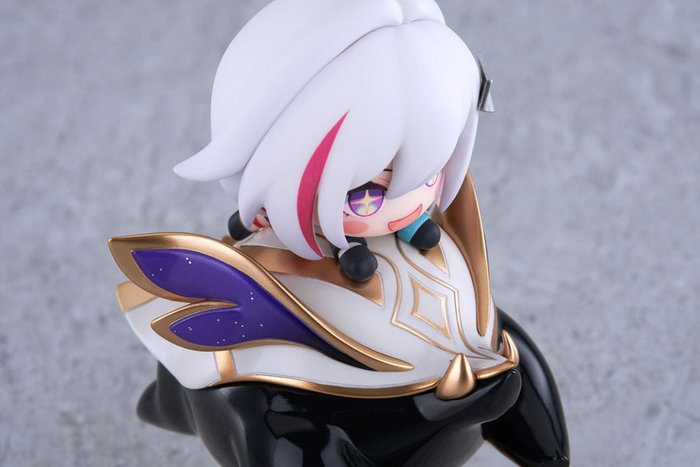 Honkai: Star Rail Estatua PVC Hu Tao Chibi Topaz & Numby Chibi Chara Yurayura Stand 10 cm