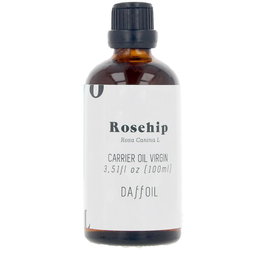 Daffoil Aceite de Rosa Mosqueta Virgen Puro 100 ml - Portador para Aromaterapia, Cosméticos y Cuidado Facial