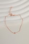 Heliophilia Silver Pulsera ELKSLVR7689 Plata Rosa de Ley 925 Elegante y Sofisticada Ajustable 18cm