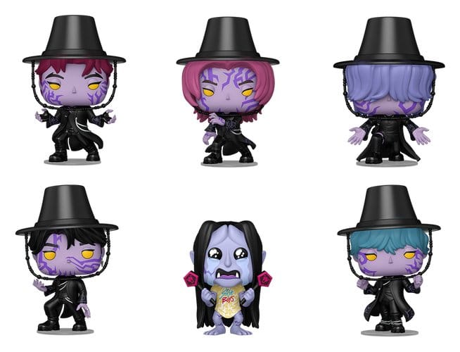 Funko KPop Demon Hunters Figuras POP! Mystery Vinyl 6pc PDQ Box
