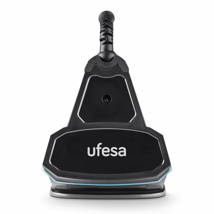 Ufesa PV2600 GlidePro Plancha de Vapor-Seco con Suela Cerámica 2600W, Vapor Continuo 35 g/min y Golpe de 180g, Función Autolimpieza y Vapor Vertical, Negro