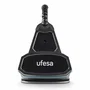 Ufesa PV2600 GlidePro Plancha de Vapor-Seco con Suela Cerámica 2600W, Vapor Continuo 35 g/min y Golpe de 180g, Función Autolimpieza y Vapor Vertical, Negro